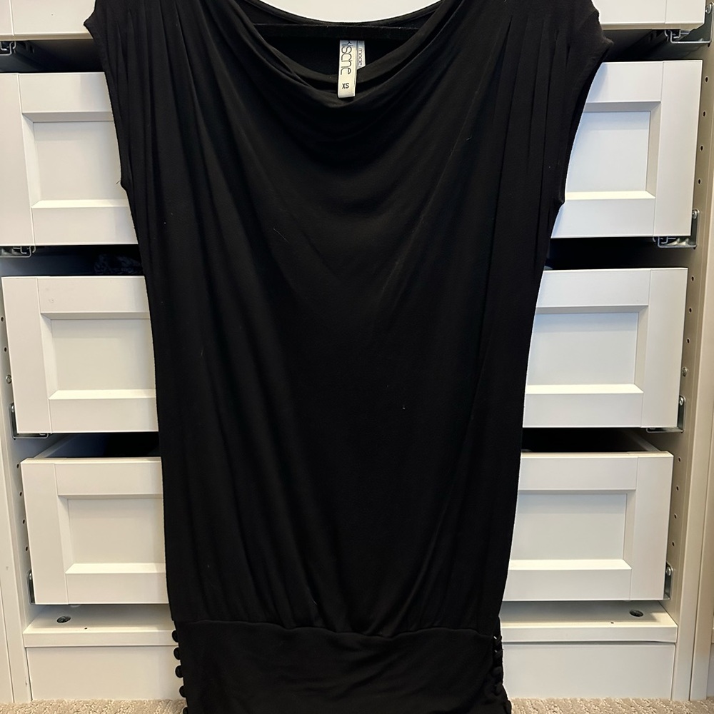 Kische Black Short Sleeve Top - Picture 1 of 5